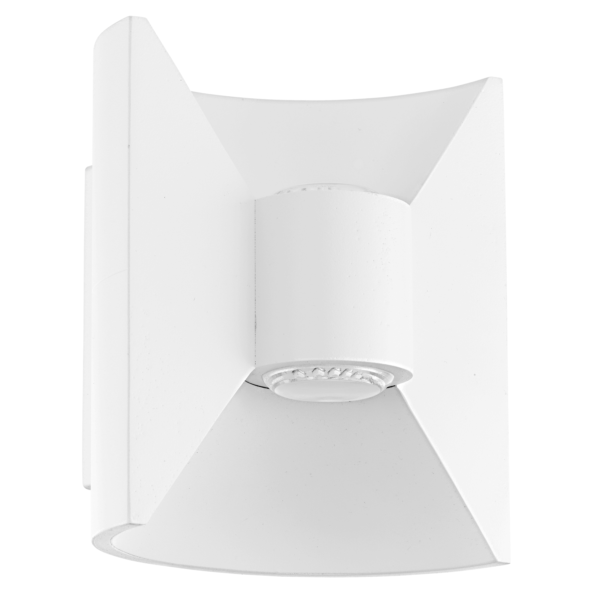 LED-Außen-Wandleuchte 'Redondo' weiß, 2-flammig + product picture
