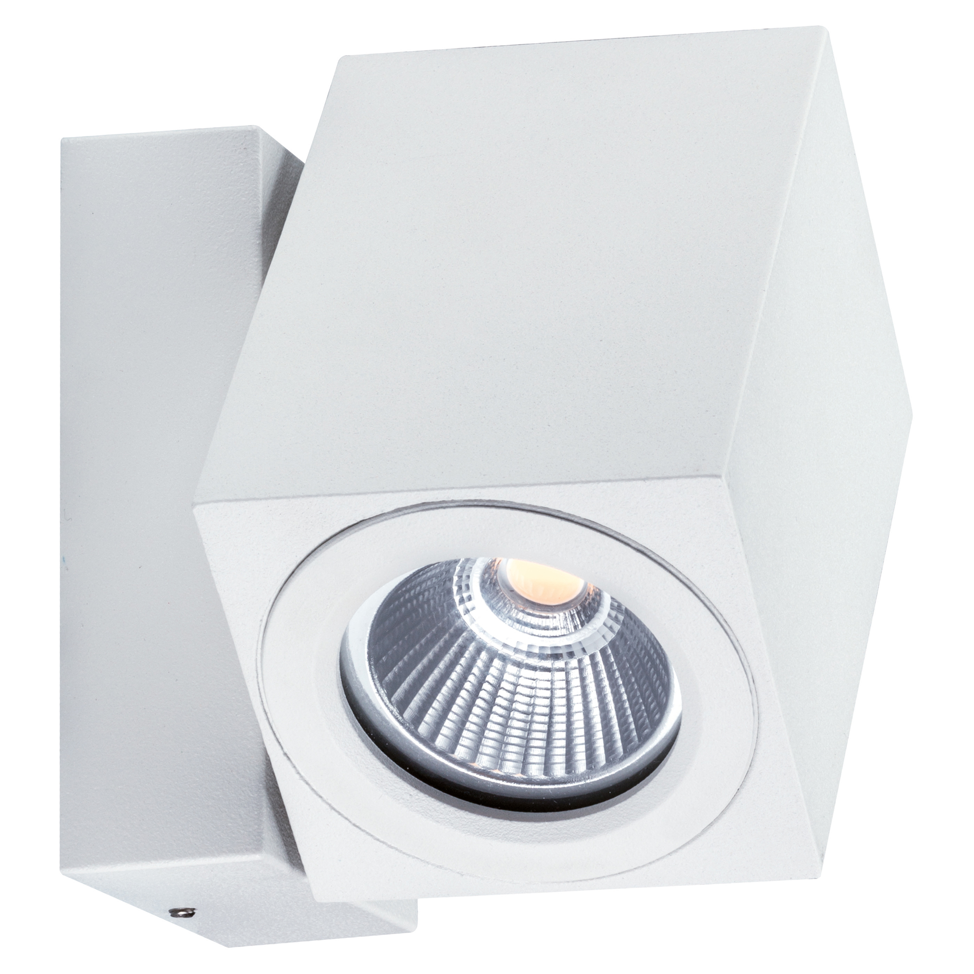 LED-Außenwandleuchte 'Special Line' Aluminium weiß 10 x 10 cm + product picture