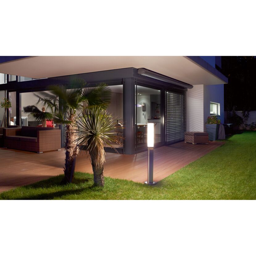 Sensor-Wegeleuchte GL 60 LED beleuchtet Terrasse