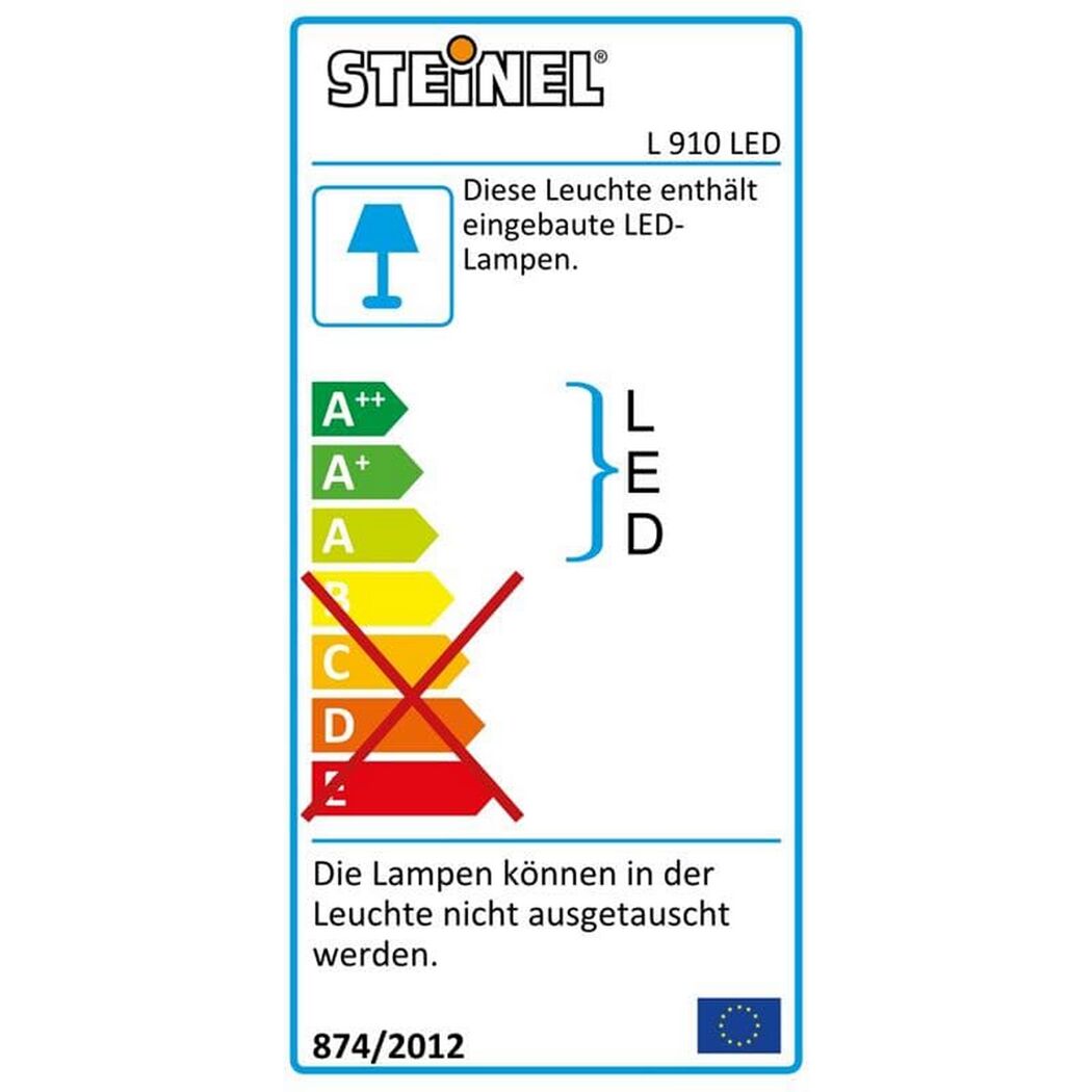 STEINEL L 910 LED Energielabel