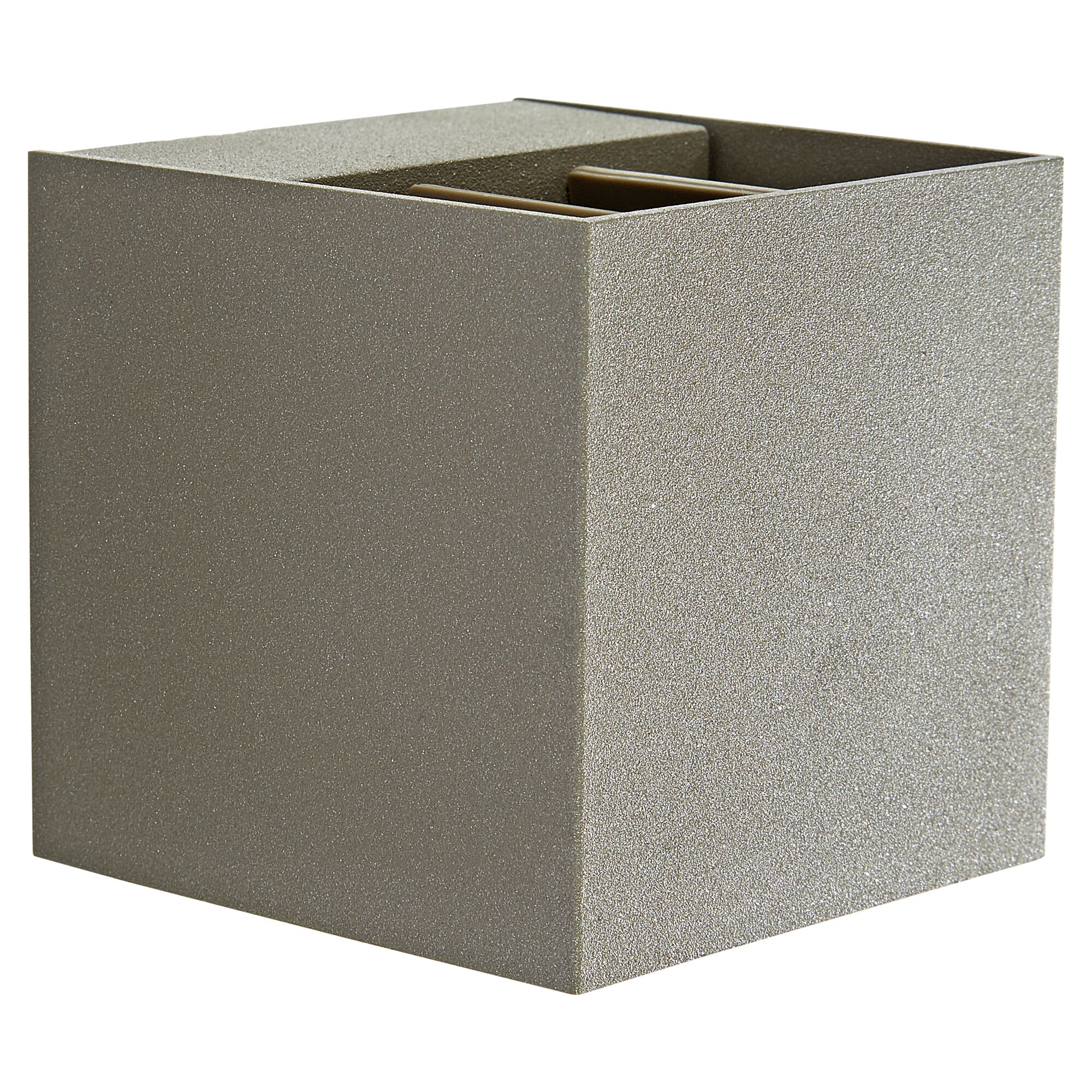 Graue LED-Wandleuchte Cybo