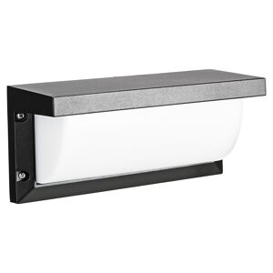 LED-Außenwandleuchte schwarz 5 W 25 x 12,6 cm