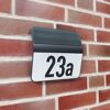 Solar-Hausnummernleuchte 'XSolar' neutralweiß IP 44 24,2 x 22,7 x 5 cm