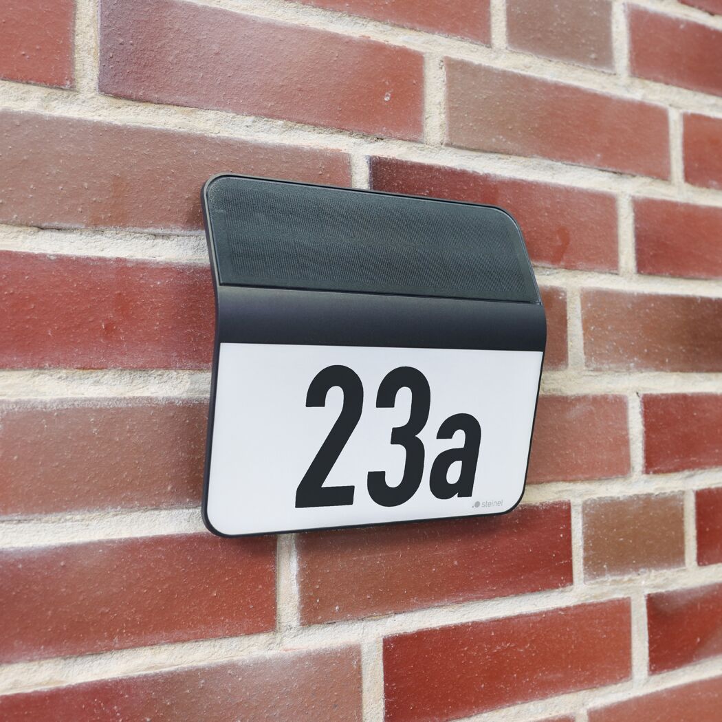 Solar-Hausnummernleuchte 'XSolar' neutralweiß IP 44 24,2 x 22,7 x 5 cm