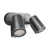 LED-Außenwandstrahler 'Spot DUO Sensor' mit Bewegungssensor 14,95 W 1024 lm warmweiß IP 44 24,7 x 9,8 cm