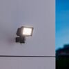 LED-Außenwandstrahler 'LS 150/LS 300' mit Bewegungssensor 14,7 W 1375 lm neutralweiß IP 44 15,5 x 21 cm