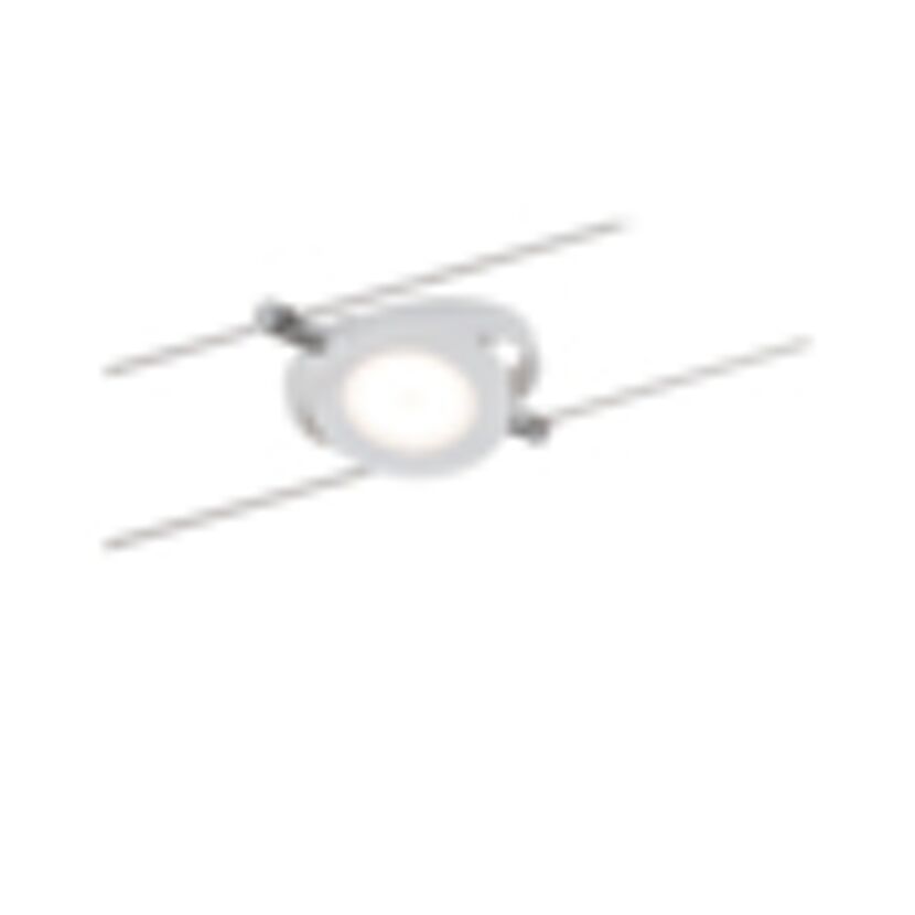 LED-Seilsystem 'RoundMac Basisset'  weiß matt 5 m 6 x 4,3 W