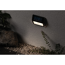 Verkleinertes Bild von Solar-Wandleuchte 'Ilias' mit Bewegungsmelder anthrazit 7,3 x 26,1 x 17,5 cm