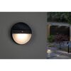 Solar Wandleuchte Eloise an Hauswand