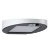 Solar-Außenwandleuchte 'Ryse' mit Bewegungssensor 145 lm warmweiß IP 44 15,4 x 4,1 cm