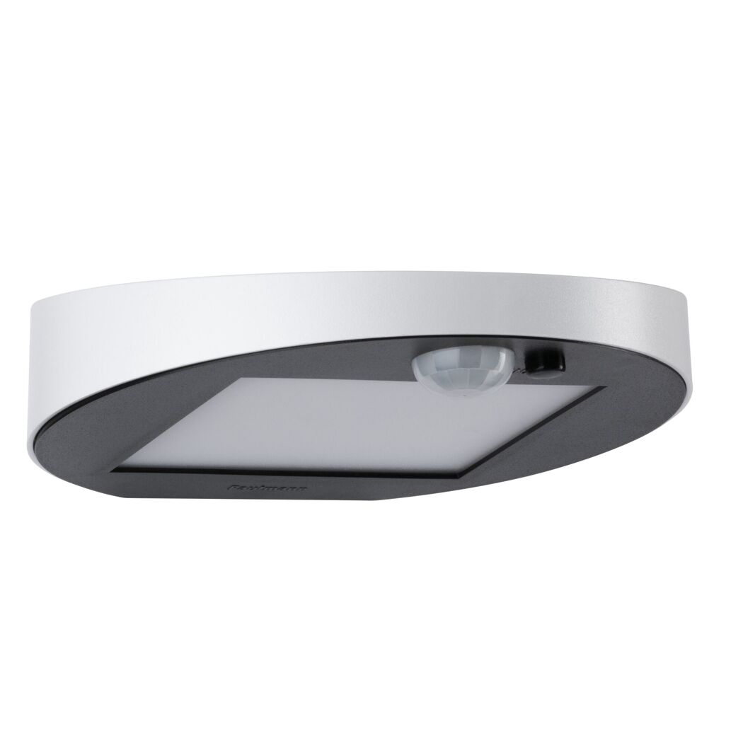 Solar-Außenwandleuchte 'Ryse' mit Bewegungssensor 145 lm warmweiß IP 44 15,4 x 4,1 cm