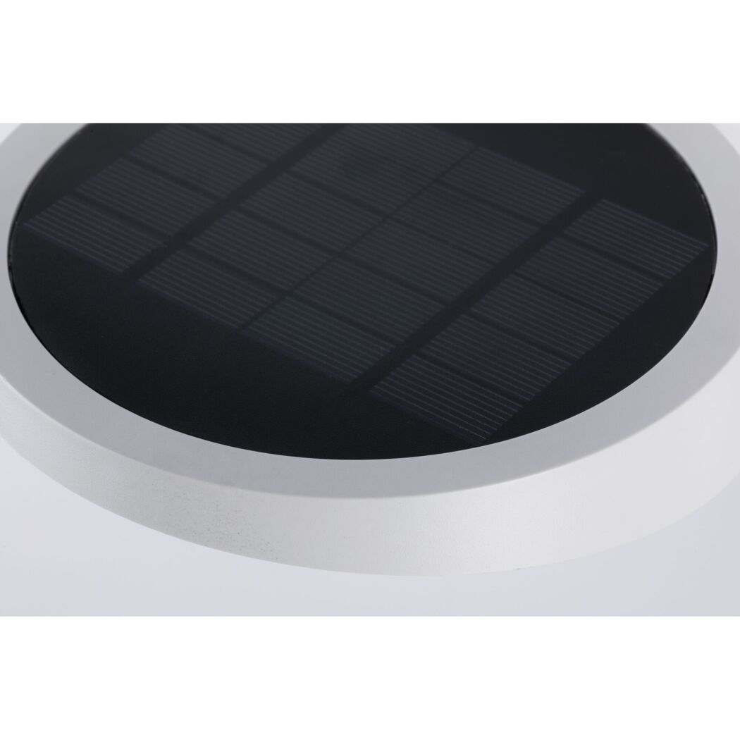 Solar-Außenwandleuchte 'Ryse' mit Bewegungssensor 145 lm warmweiß IP 44 15,4 x 4,1 cm