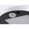 Solar-Außenwandleuchte 'Ryse' mit Bewegungssensor 145 lm warmweiß IP 44 15,4 x 4,1 cm