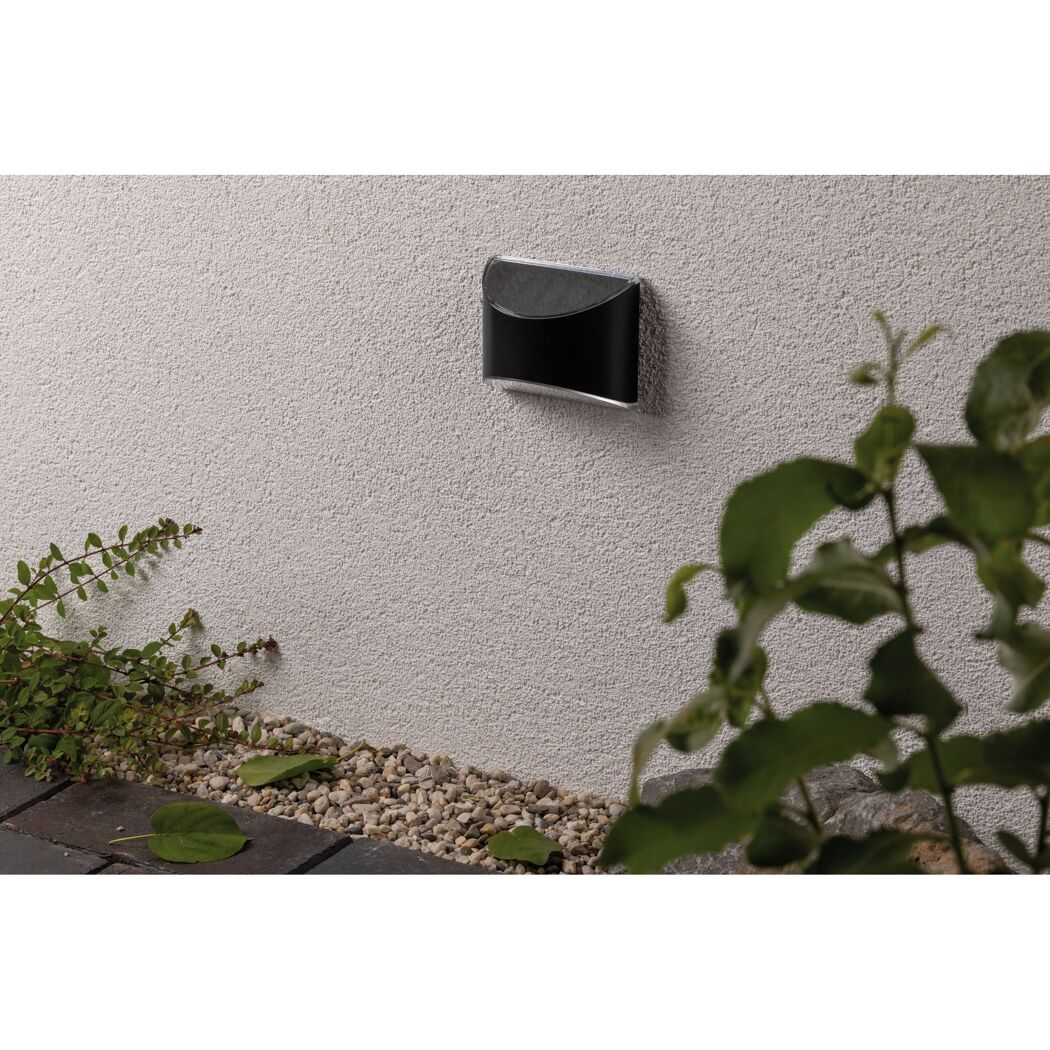 Solar-Außenwandleuchte 'Elliot' 5 lm 10 x 8 x 5,3 cm