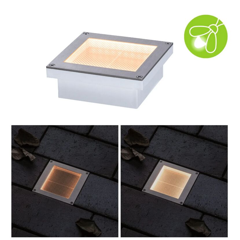 Solar Bodenleuchte Aron, 10 x 10 cm