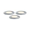 Drei LED-Bodenleuchten Plug&Shine Floor mini