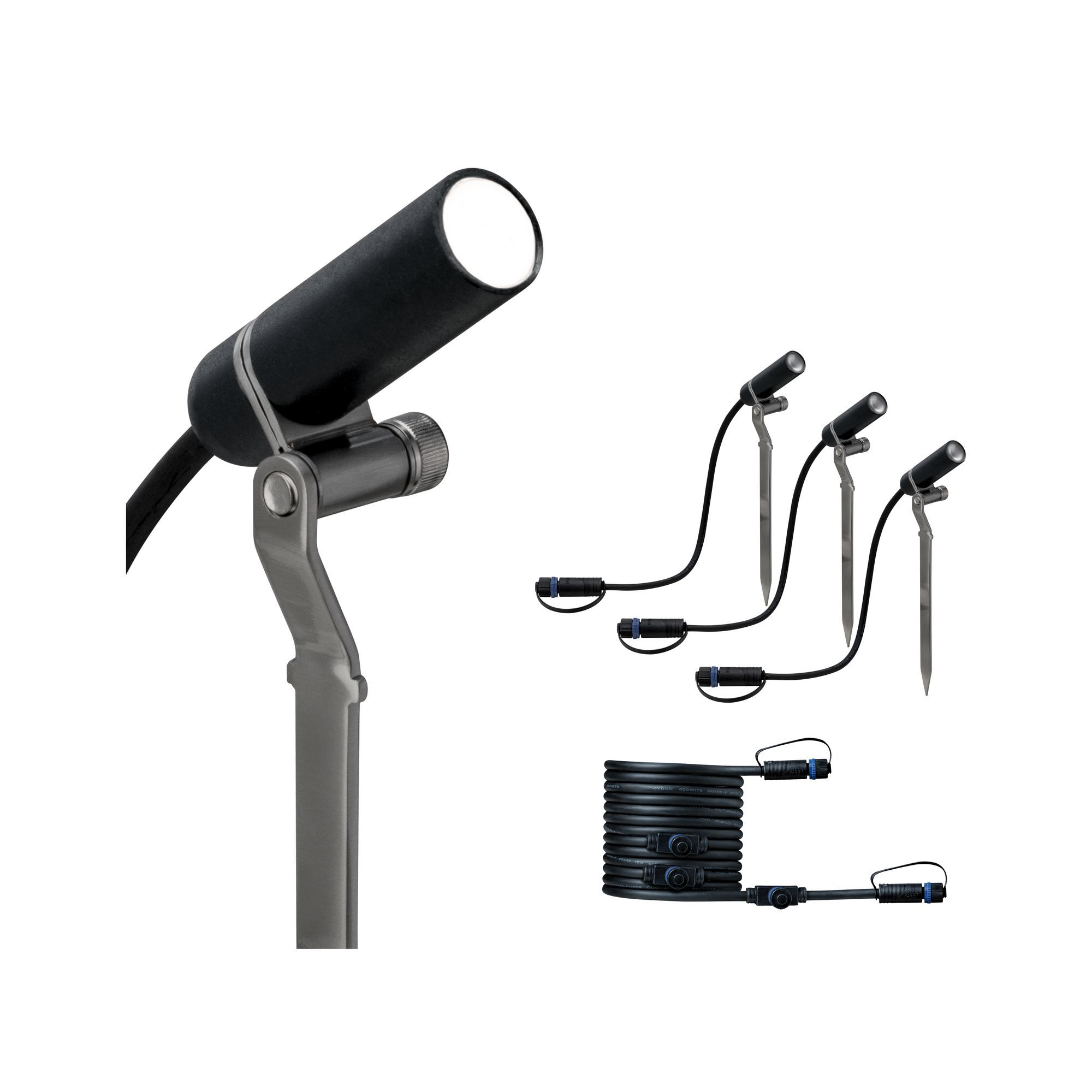 Plug&Shine Plantini Set mit drei Strahlern