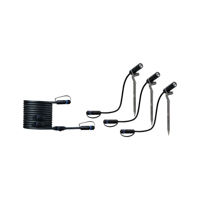 Plug&Shine Plantini Set mit 3 Strahlern