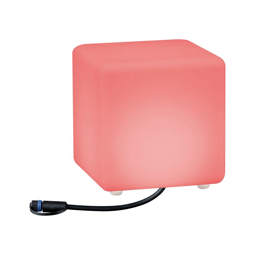 Leuchtwürfel Plug&Shine in Rosa