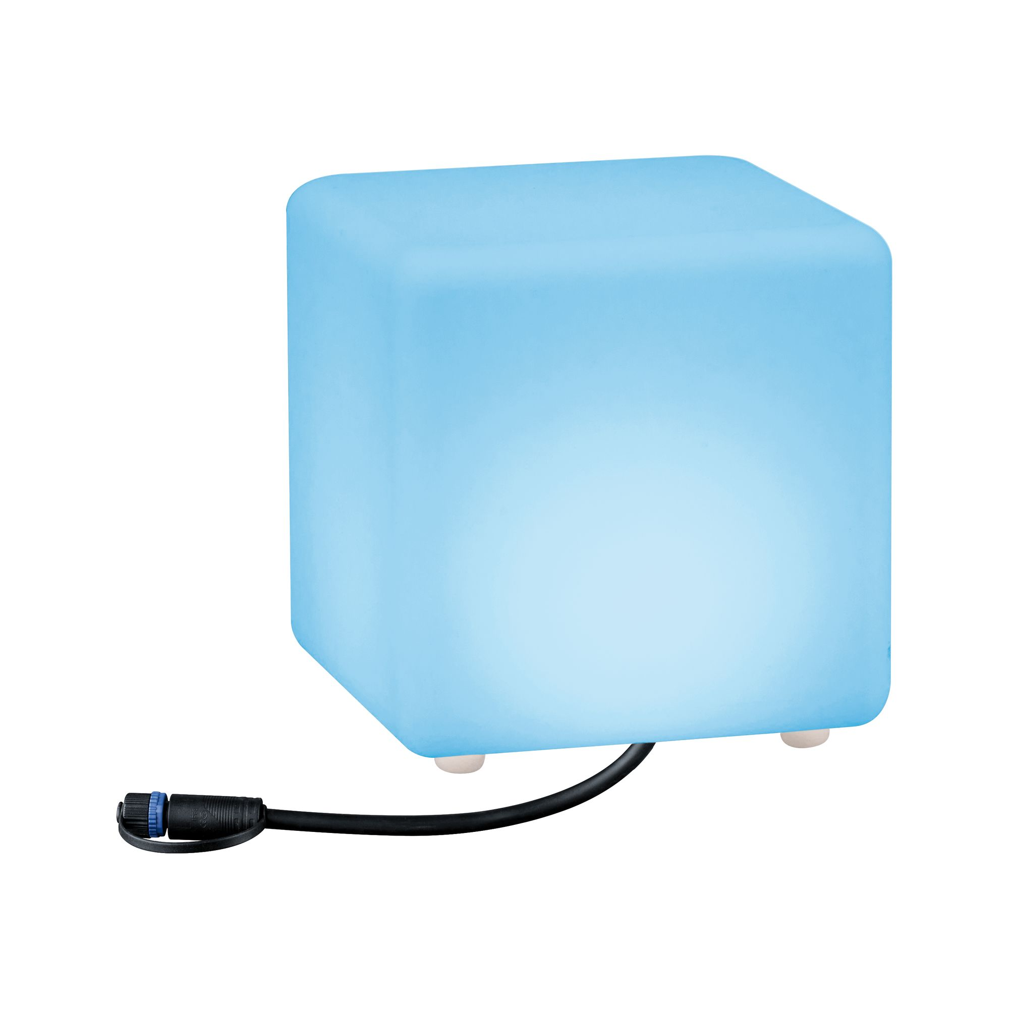 Lichtobjekt 'Plug & Shine Cube' SH Zigbee RGBW 2,8 W, 20 cm + product picture