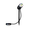 LED-Außenstrahlerset 'Plug & Shine' 17 W 170 lm warmweiß IP 44 Ø 5 x 22,5 cm 3 Stück