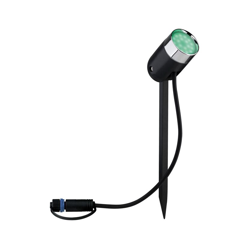 Spot 'Plug & Shine Pike' Starterset SH Zigbee RGBW Erdspieß 3 x 4,5 W