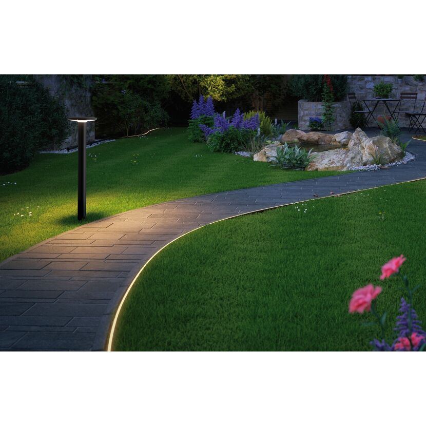 Pollerleuchte 'Plug & Shine Poller Plate' 6,1 W, 60 cm