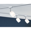 Schienenspot URail 'Blossom' G9 maximal 10 W Chrom matt/Satin
