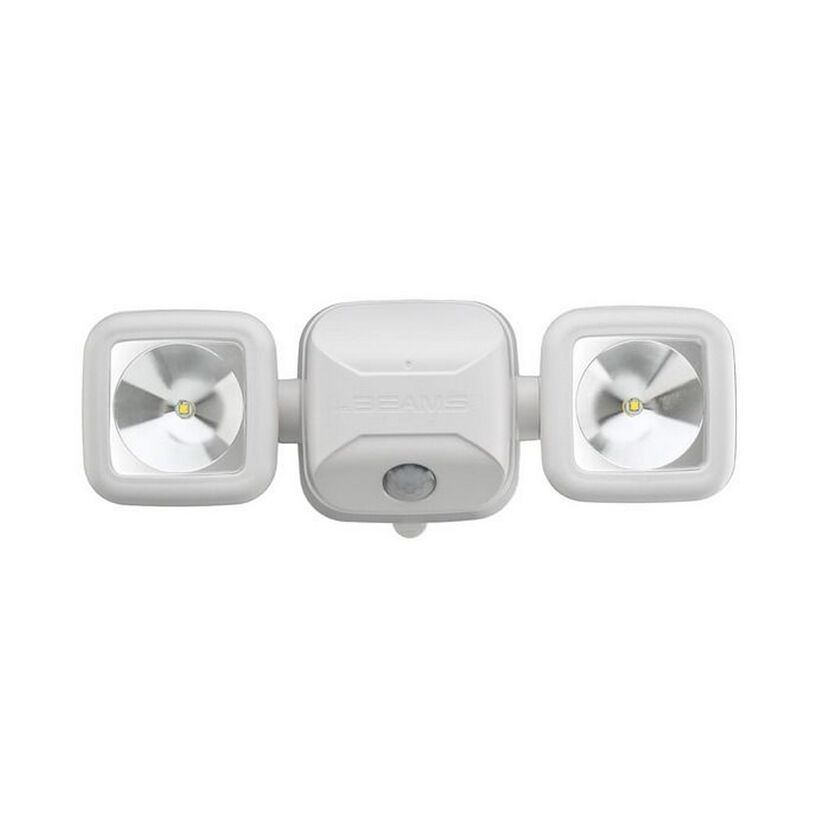 Mr. Beams LED-Strahler, weiß, mit Bewegungsmelder