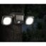 LED-Außenstrahler mit Bewegungssensor braun 500 lm
