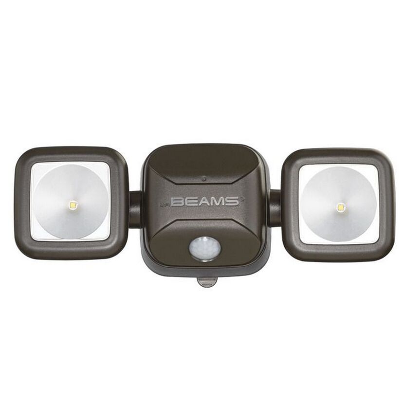 Mr. Beams LED-Strahler, doppelt, braun