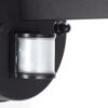 Schwarzer Bewegungssensor mit weißem Sensor