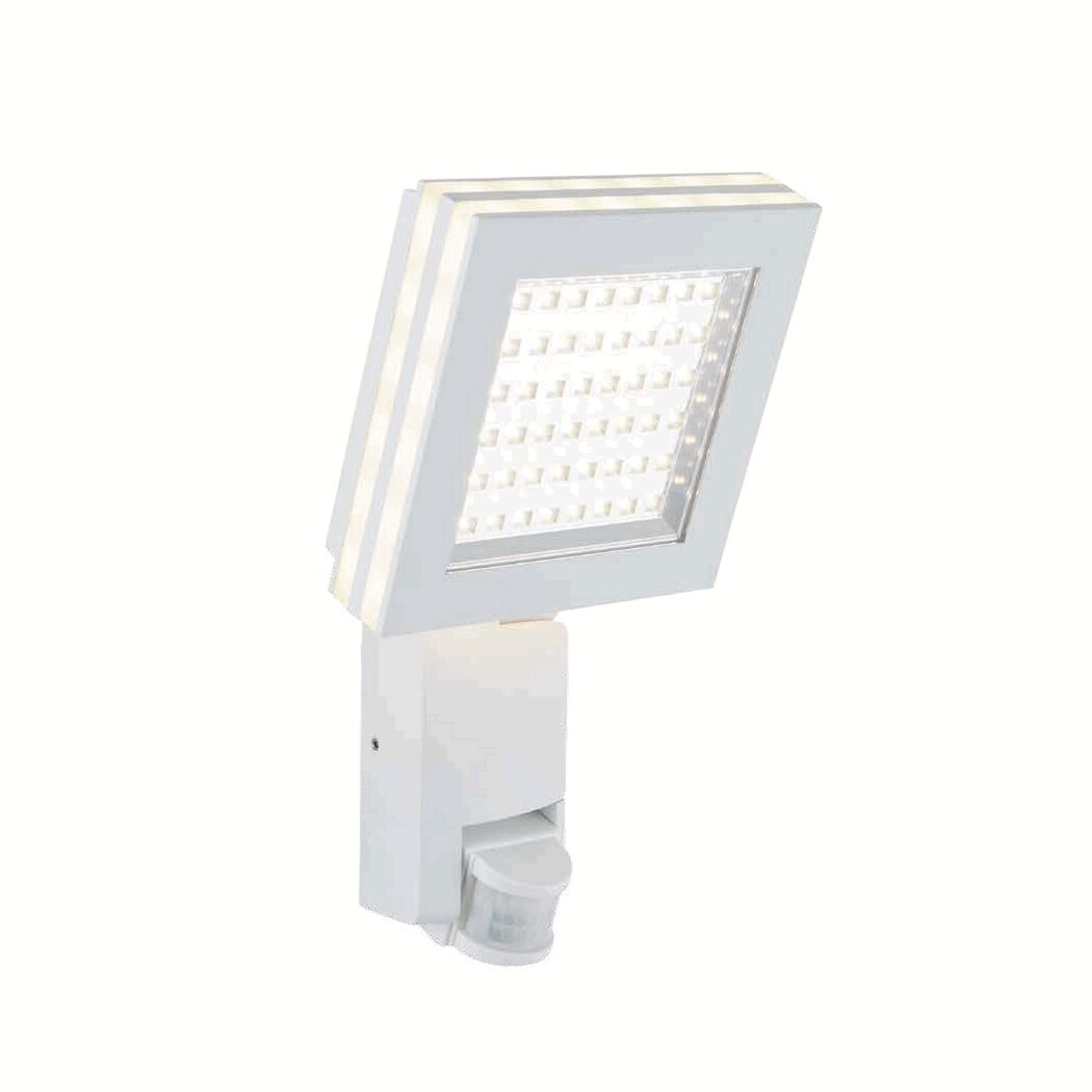 LED-Außenwandstrahler 'Nizza' mit Bewegungssensor 20 W warmweiß IP 54 16,5 x 5 x 32,7 cm