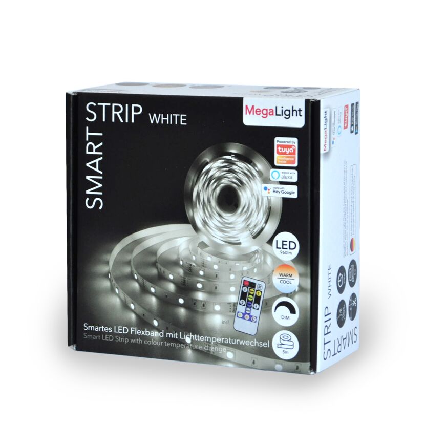 Smartes LED Flexband mit Fernbedienung in Verpackung