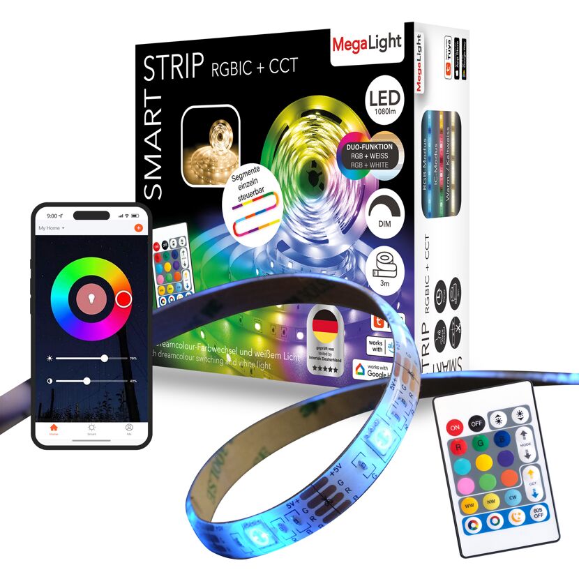 LED-Strip RGB 15 W 3 m