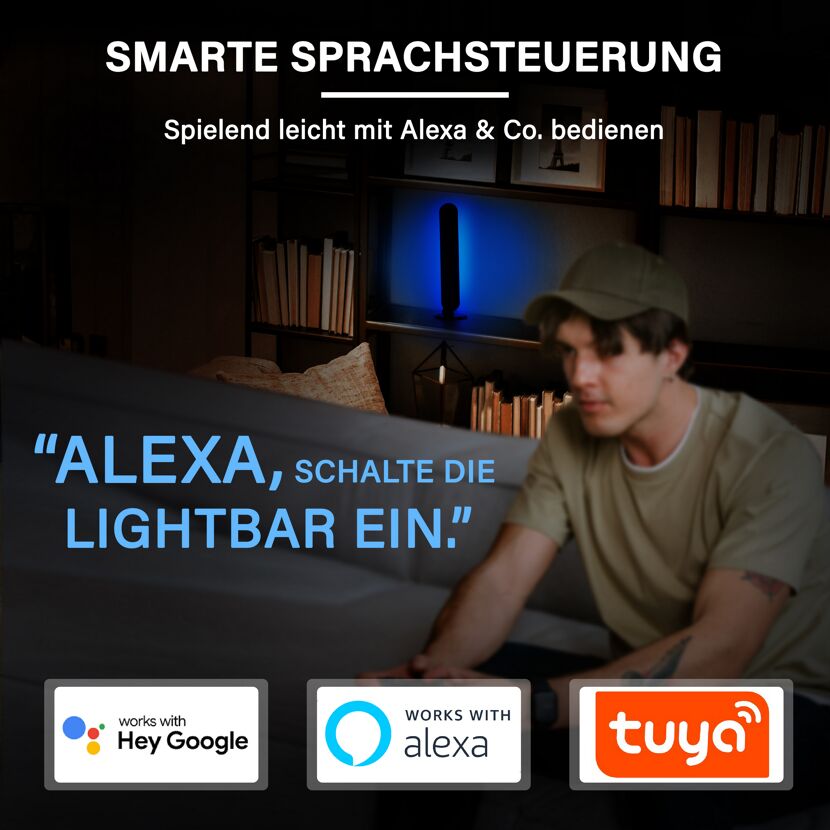 LED-Lighbar RGB 5 W inklusive Fernbedienung