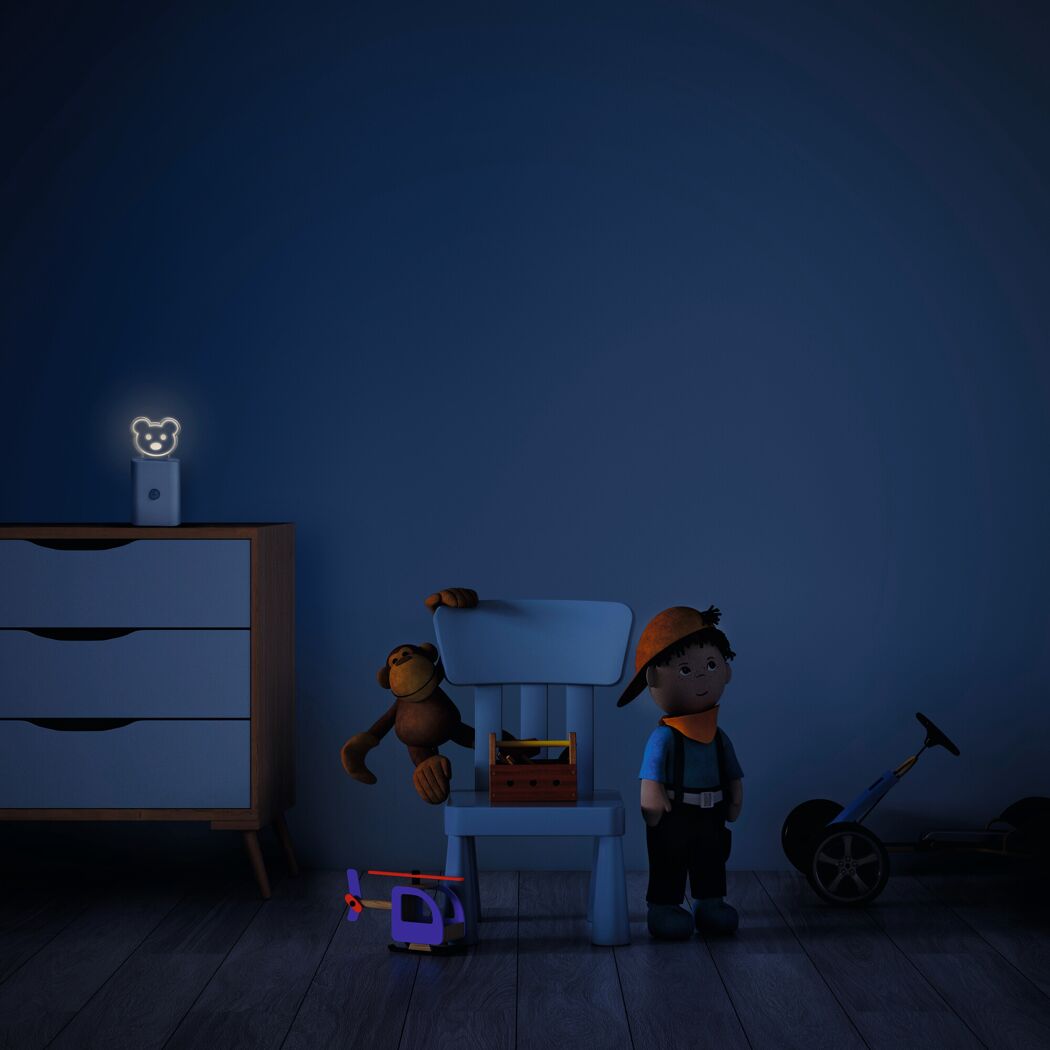 LED-Nachtlicht 'Nightlux' 0,2 W 10 lm warmweiß 2,4 x 8 cm