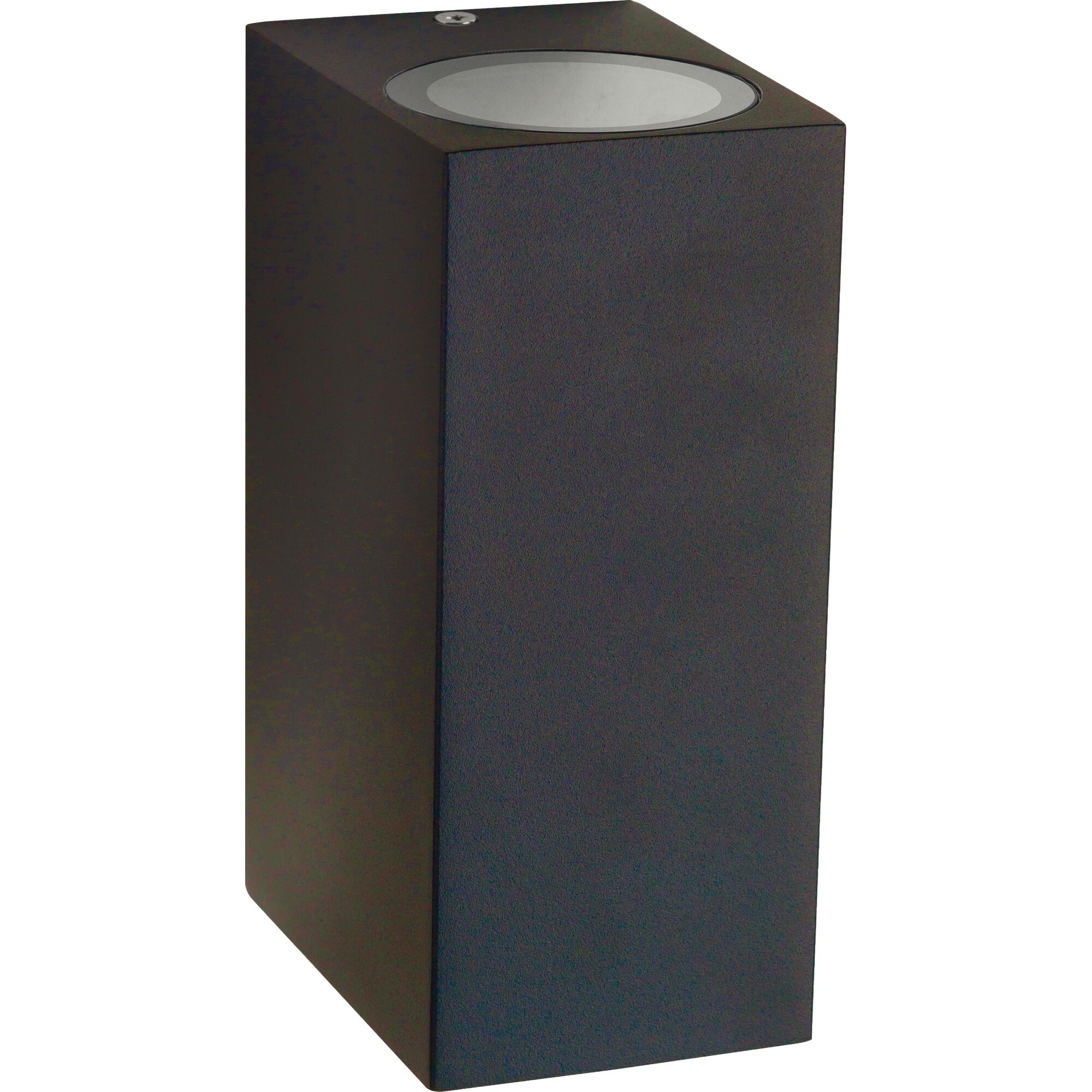 Außenwandleuchte Luanda eckig in Anthrazit