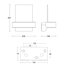 LED-Hausnummernleuchte 'L 820 SC' mit Sensor anthrazit 679 lm