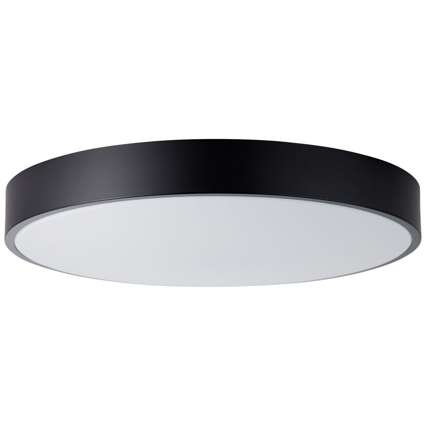 Deckenleuchte 'Slimline' schwarz/weiß Ø 49 cm
