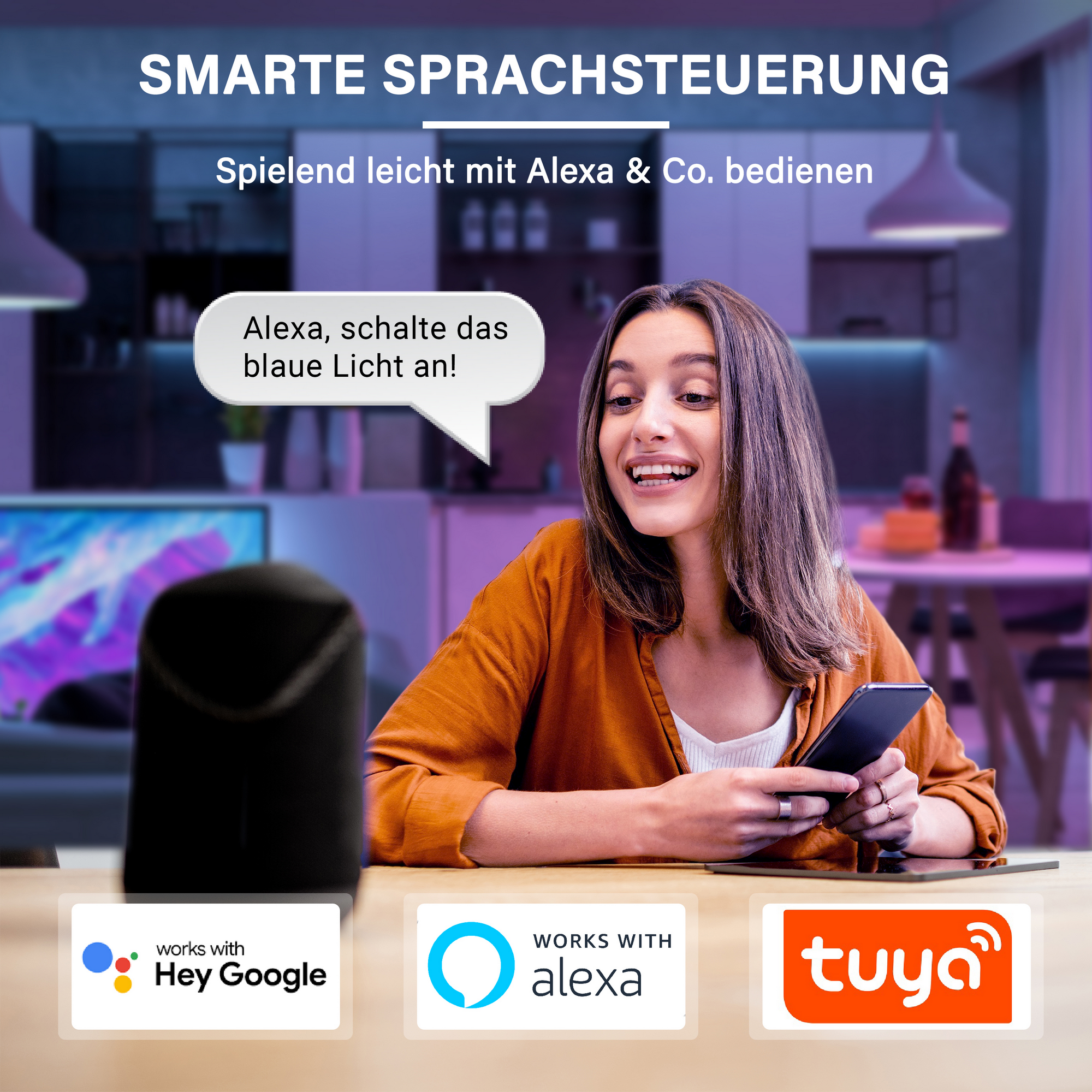 LED-Streifen 5 m RGB 18 W