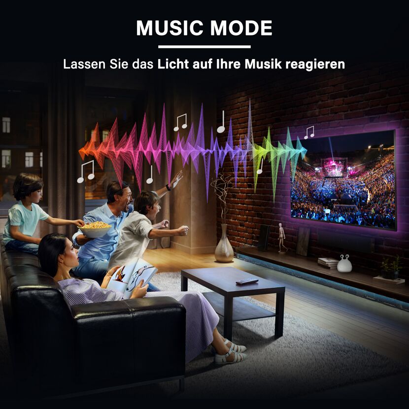 LED-Streifen 5 m RGB 18 W