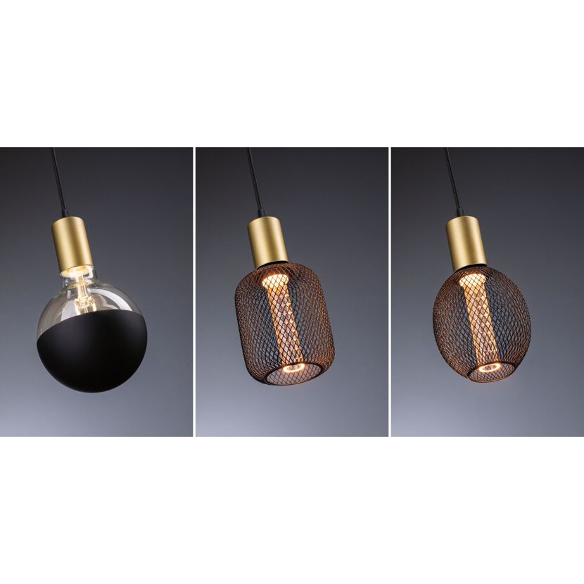 Pendelleuchte 'Ravi' E27 maximal 60 W Gold