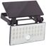 Solar-LED-Außenwandleuchte 'Luton' mit Bewegungsmelder 19,5 x 4,3 x 19,1 cm schwarz