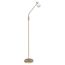 Messingfarbene LED-Stehleuchte Philo