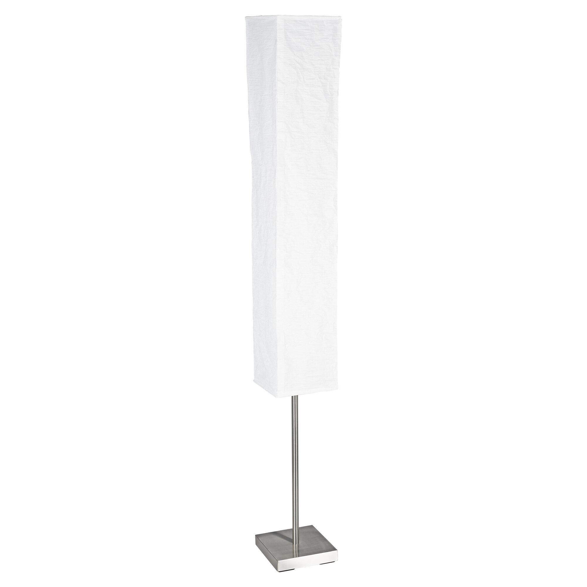Weiße Papier-Stehleuchte Nerva