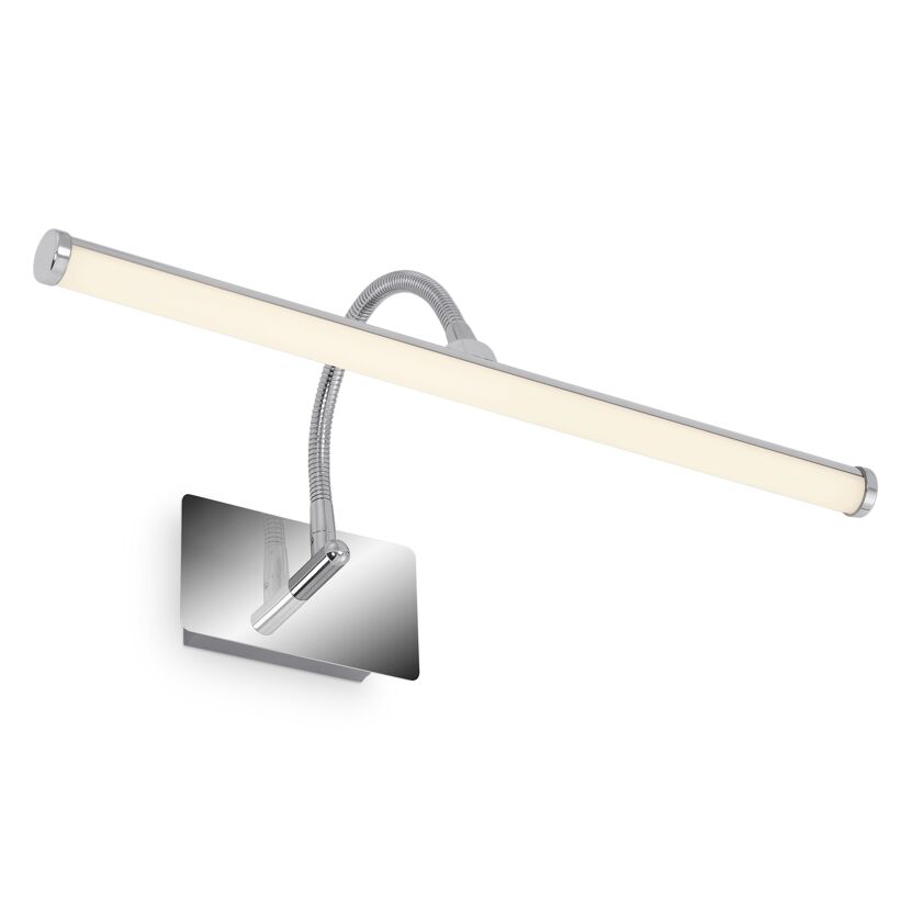 LED-Wandleuchte 'Splash' 1-flammig, chromefarben