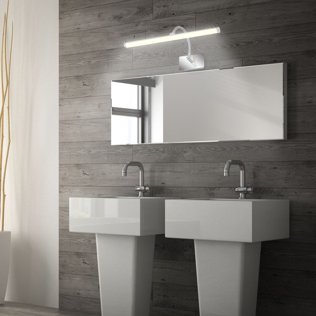 LED-Badwandleuchte 'Splash' 5,5 W 550 lm warmweiß 40 x 14 x 20,6 cm