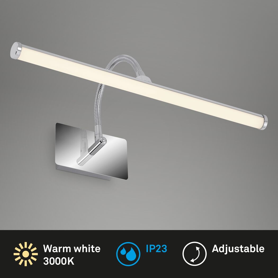 LED-Badwandleuchte 'Splash' 5,5 W 550 lm warmweiß 40 x 14 x 20,6 cm
