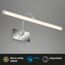 LED-Wandleuchte 'Splash' 1-flammig, chromefarben